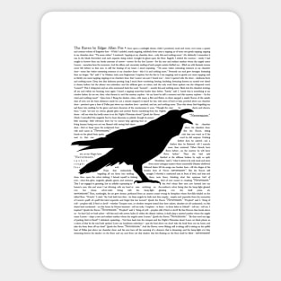 Quoth the Raven "Nevermore" Magnet